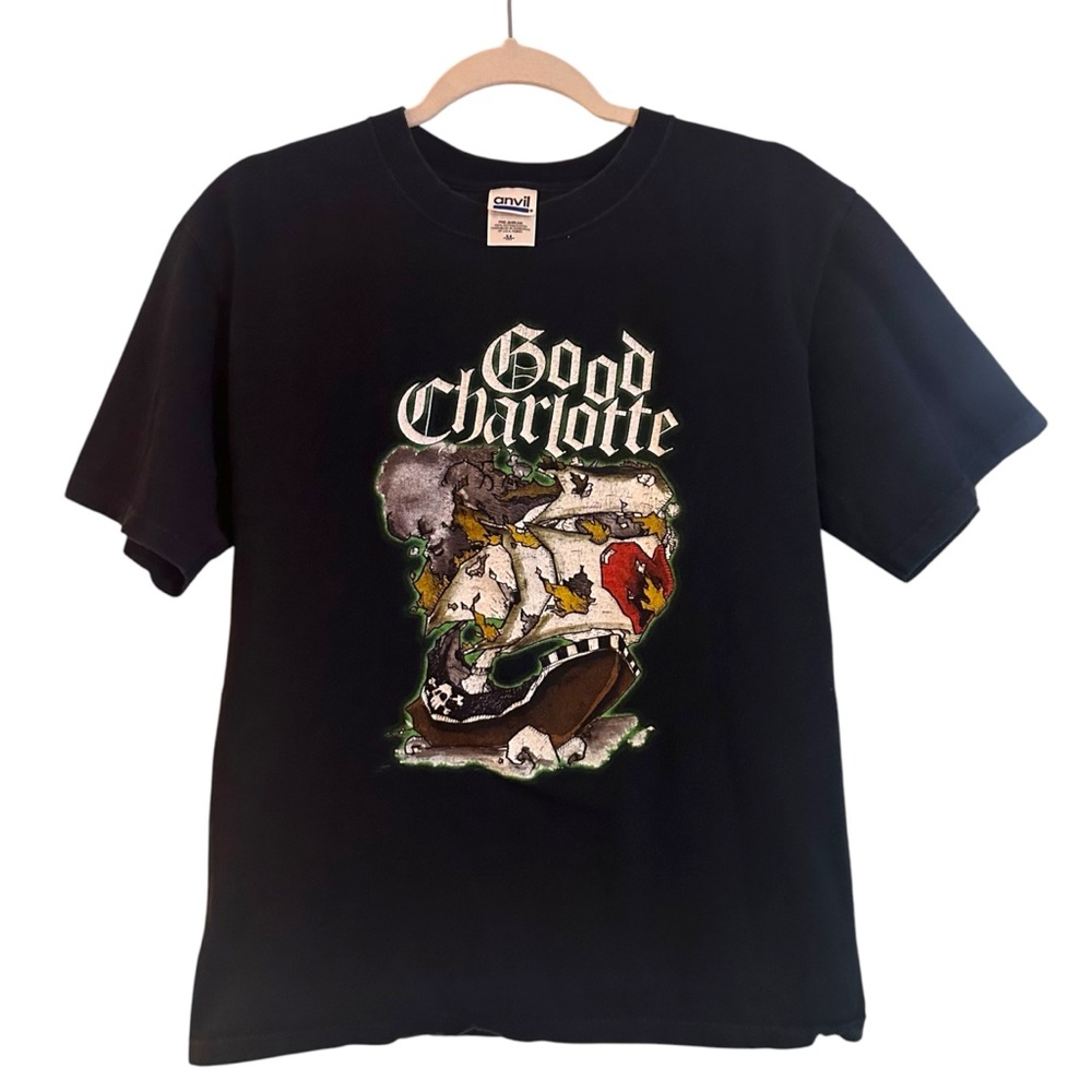 Good Charlotte Vintage Y2K (2005) Tour T-Shirt Medium